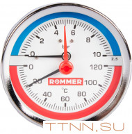 Термоманометр Rommer RIM-0005-801015