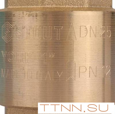 Клапан обратный STOUT SVC-0012-000025 Клапан обратный STOUT SVC-0012-000025