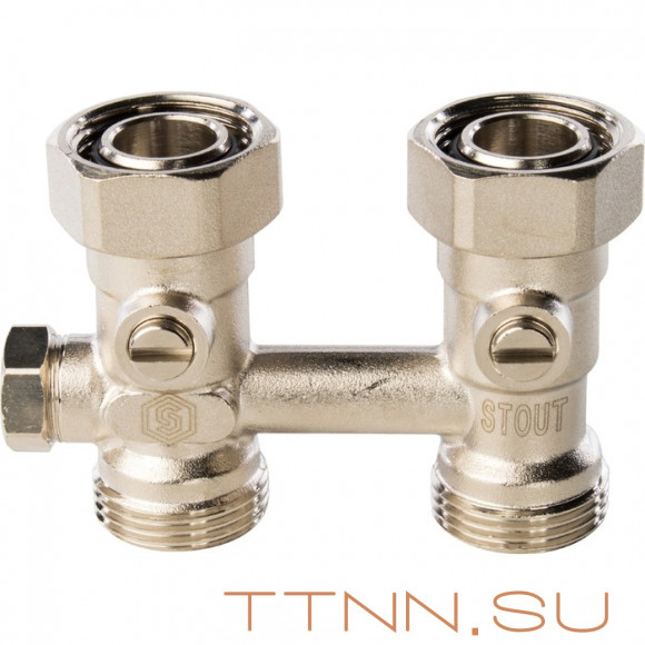 Однотрубный узел нижнего подключения STOUT SVH 0001 000020 Однотрубный узел нижнего подключения STOUT SVH 0001 000020