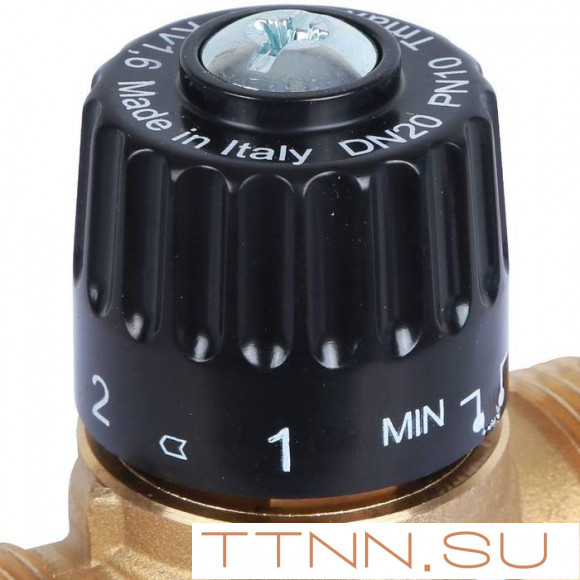 Смесительный клапан STOUT 1 НР 20-43°С KV 1,6 м3/ч Смесительный клапан STOUT 1 НР 20-43°С KV 1,6 м3/ч