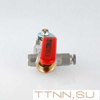 Кран шаровый с дренажным вентилем Valtec 3/4 Valtec VT.245 Кран шаровый с дренажным вентилем Valtec 3/4 Valtec VT.245