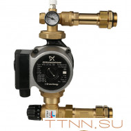 Насосно-смесительный узел с термостатическим клапаном 20-43°C, с насосом Grundfos UPSO 25-65 130 STOUT SDG-0020-004001 Насосно-смесительный узел с термостатическим клапаном 20-43°C, с насосом Grundfos UPSO 25-65 130 STOUT SDG-0020-004001