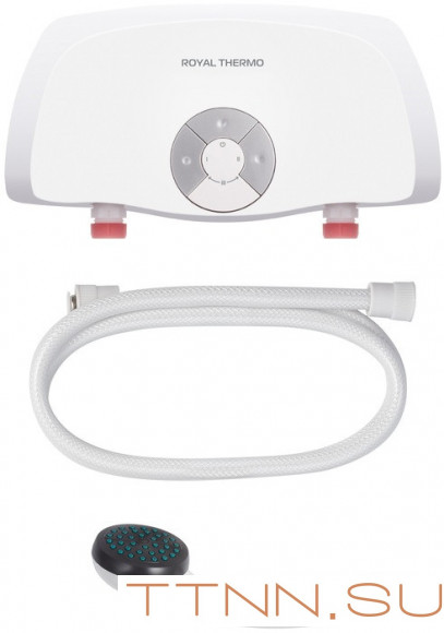 Электрический проточный водонагреватель 3,5 кВт Royal Thermo Smartfix S (3,5 kW) - душ