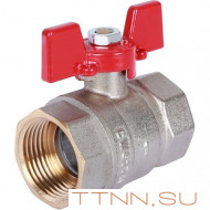 Шаровой кран 1" ВН/ВН, ручка бабочка ROMMER RBV-0003-0110225 Шаровой кран 1" ВН/ВН, ручка бабочка ROMMER RBV-0003-0110225