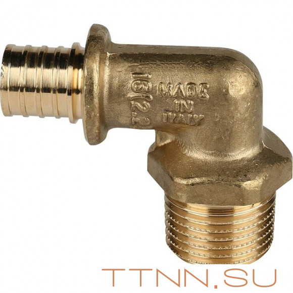 Угольник-переходник с наружной резьбой 32xR 1" для труб из сшитого полиэтилена