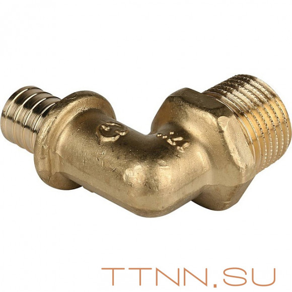 Угольник-переходник с наружной резьбой 32xR 1" для труб из сшитого полиэтилена