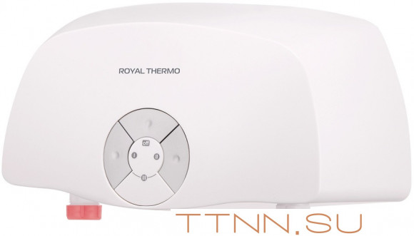 Электрический проточный водонагреватель 3,5 кВт Royal Thermo Smartfix T (3,5 kW) - кран