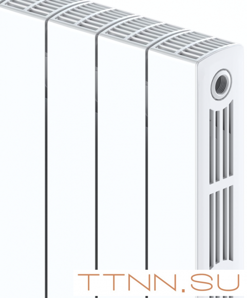 Биметаллический радиатор Rifar SUPReMO 350 х12 секц НП лев (VL) Биметаллический радиатор Rifar SUPReMO 350 х12 секц НП лев (VL)