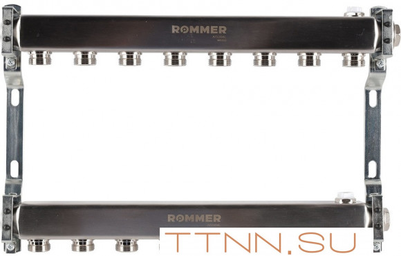 Для отопления Rommer 1"/3/4"x9 для радиаторной разводки (RMS-4401-000009)