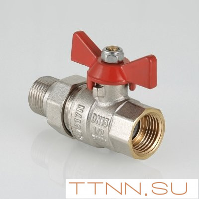 Кран шаровый с накидной гайкой Valtec 1/2 VT.227.N.04 Кран шаровый с накидной гайкой Valtec 1/2 VT.227.N.04