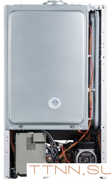 Настенный газовый котел MIZUDO M24Т OpenTherm белая панель управления