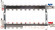 Для отопления Rommer 1"/3/4"x9 с запорными клапанами (RMS-3210-000009)